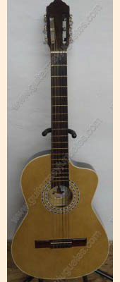 Guitarra Fileteada modelo con curva MDF imagen 1